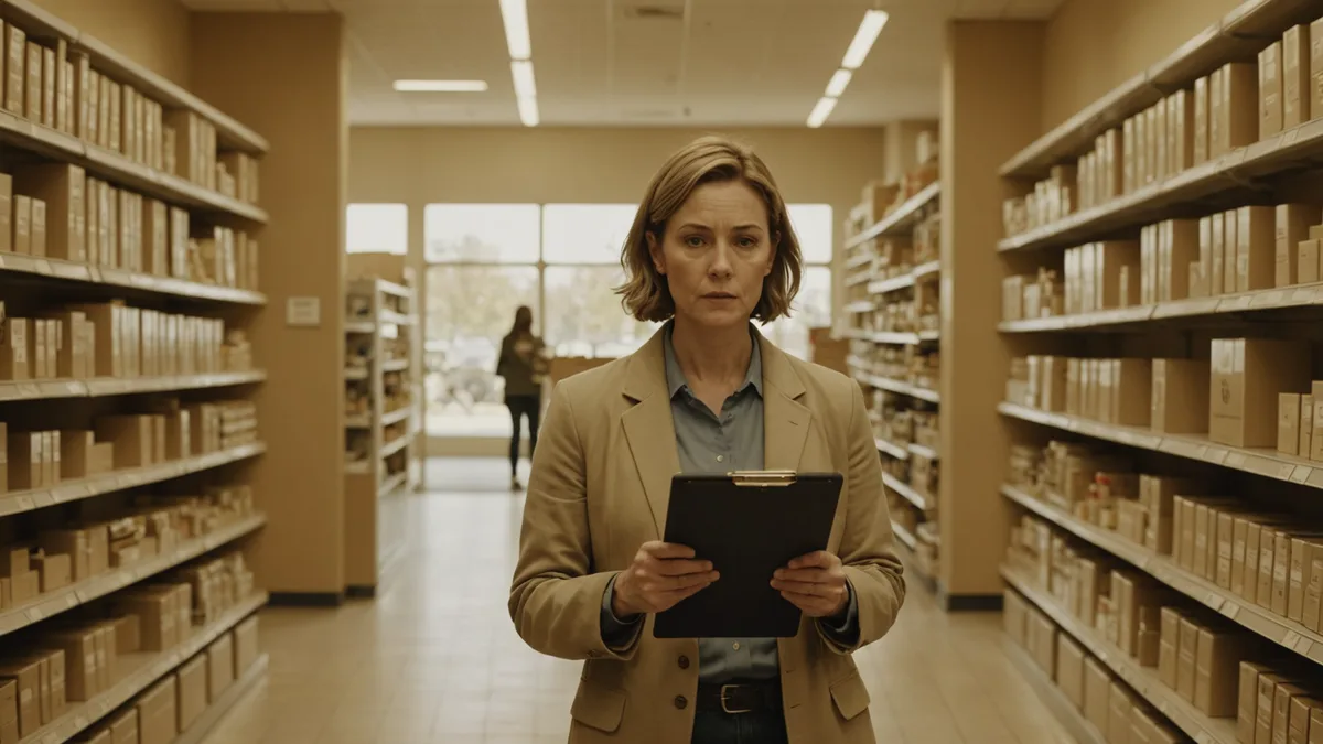 Store operations staffing and floor visibility